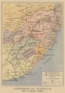 Mapa de Sudáfrica